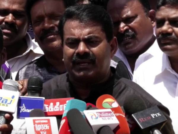 Salem court gives Conditional bail for Seeman Salem court gives Conditional bail for Seeman