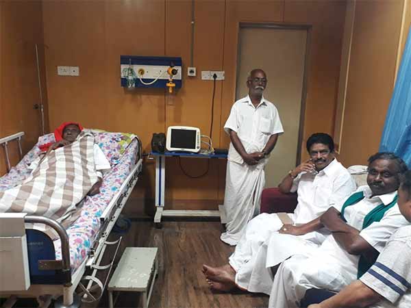 Senior Communist leader Tha Pandian hospitalised Senior Communist leader Tha Pandian hospitalised