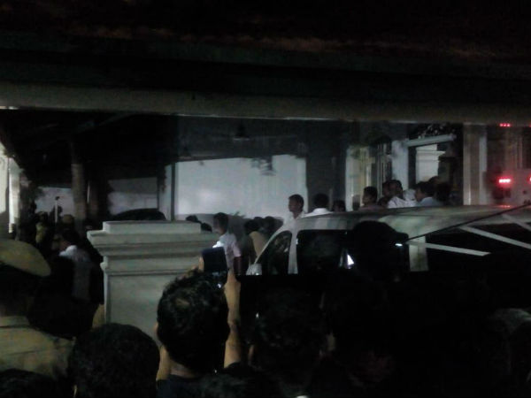 Karunanidhi is no more: The arrangements are held in Gopalapuram house Karunanidhi is no more: The arrangements are held in Gopalapuram house