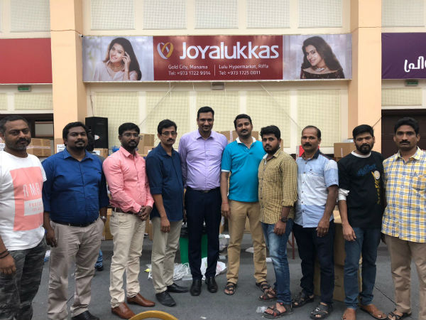 Bahrain Tamils helping for flood affected Kerala 