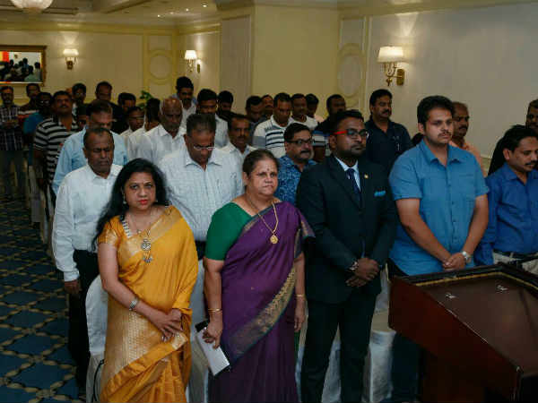Condolence meeting on Karunanidhis death in Dubai 
