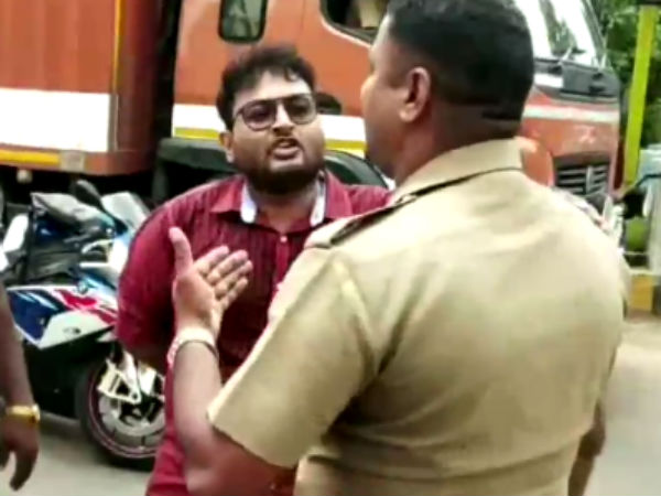 மடக்கி பிடித்த போலீசார் 