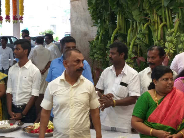 Pon Manickavel daughter wedding 