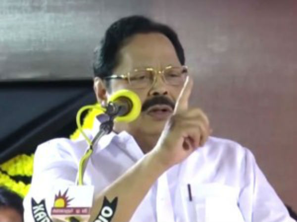 Section 377: DMK Duraimurugan talks against Homosexuality in Nellai Section 377: DMK Duraimurugan talks against Homosexuality in Nellai