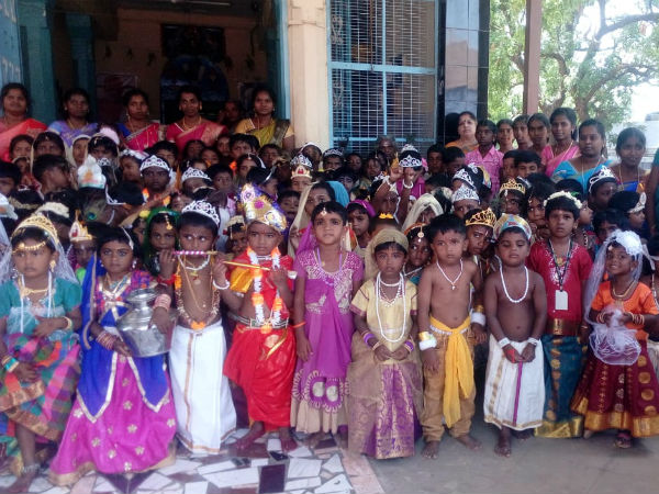 கிருஷ்ணன் ராதை ஊர்வலம்