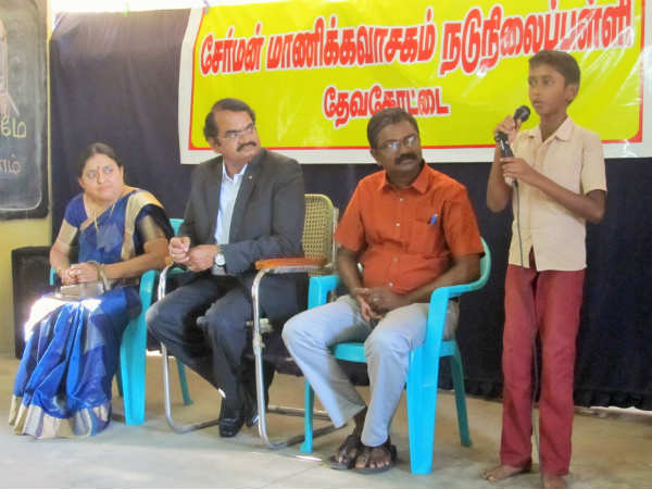 கேள்வி கேட்டால்தான் வளர முடியும் 