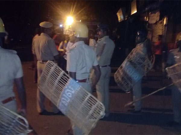 Clash took place at Nellai district Sengottai 