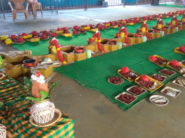 Kan thirusti Mahaganapathy Yagam on Vinayagar chaturthi day