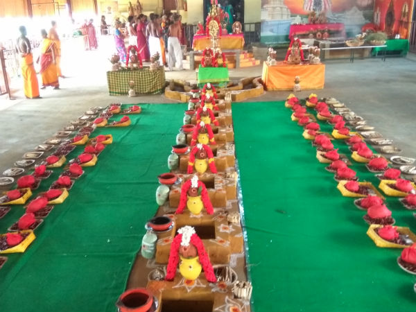 Kan thirusti Mahaganapathy Yagam on Vinayagar chaturthi day