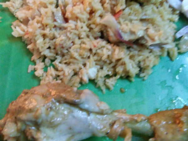 Sunday Special food Briyani 