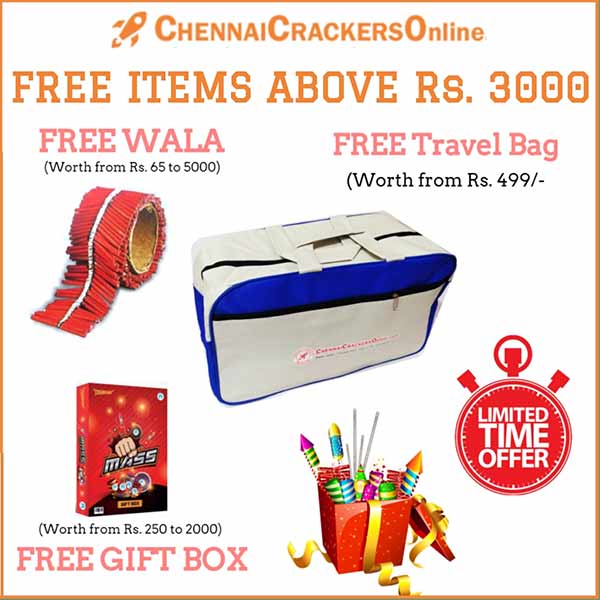 Chennai Crackers Online gives massive offers amidst Deepavali 
