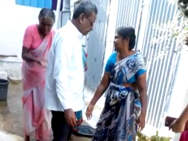மனைவிக்கு தீக்காயம் 