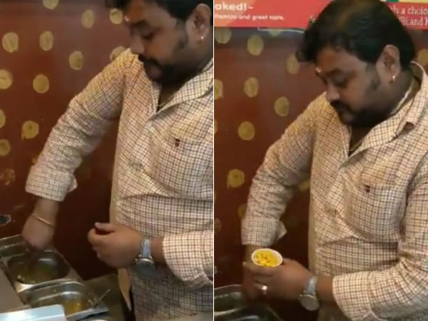 This man in Coimbatore creates music as he serves sweet corn to his customers This man in Coimbatore creates music as he serves sweet corn to his customers