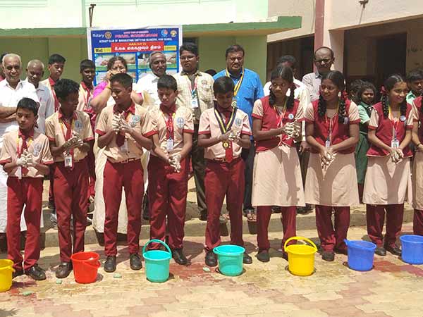 World Hand washing day celebrated