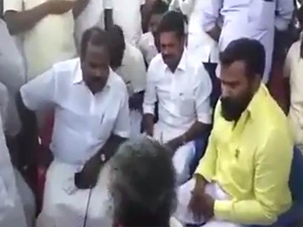 கண்டமேனிக்கு திட்டினார் 