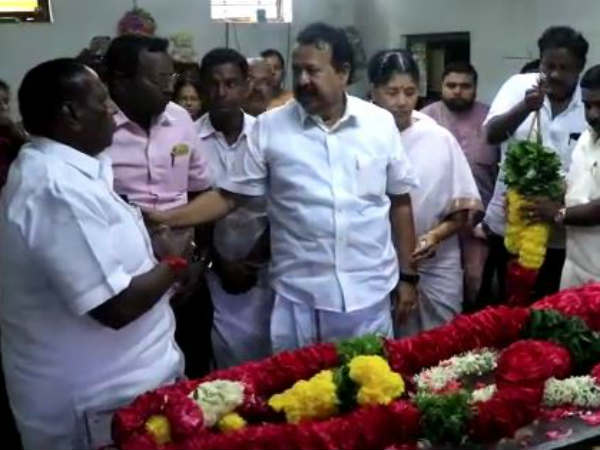 Puducherry Cm Narayanasamy mother dies