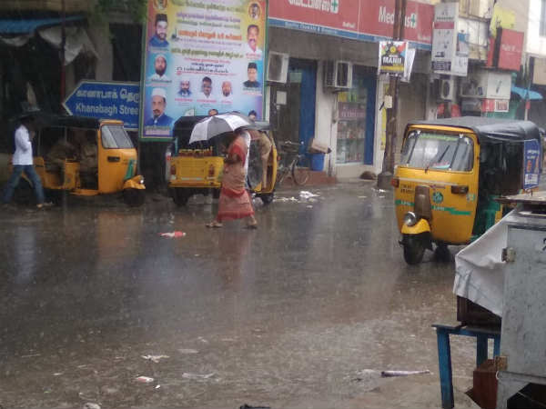 சென்னை மழை கம்மிதான் 