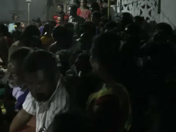 Amman Statue open its eyes in Chennai 