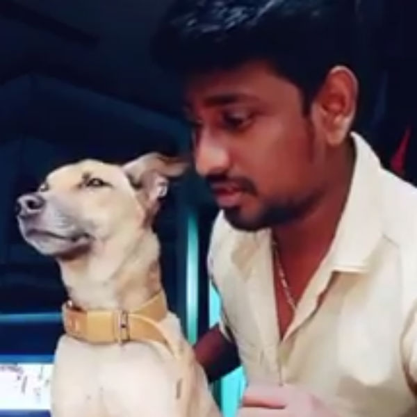 சத்தமாக பேசுகிறார் 