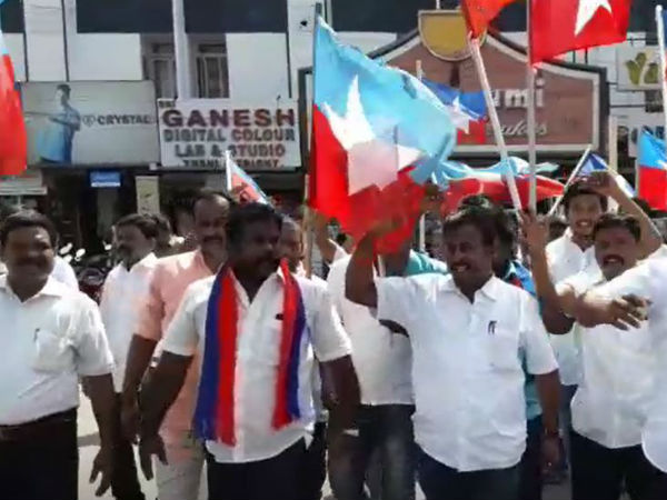 எச்.ராஜா உருவ பொம்மை 