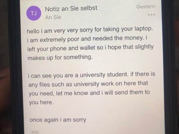 பர்ஸ் எடுக்கவில்லை 