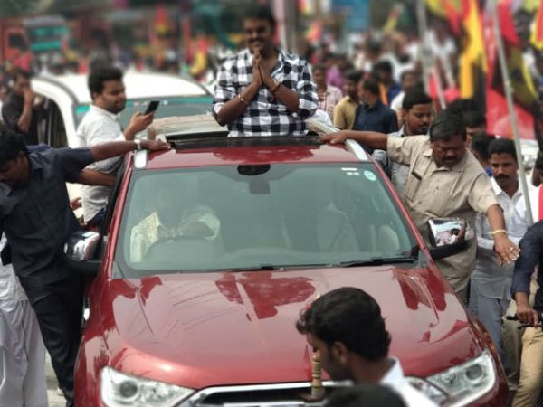 தேமுதிகவினர் உற்சாகம் 