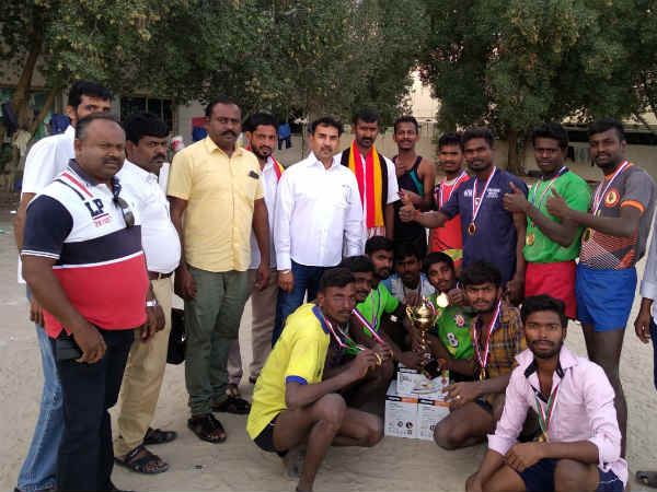 Dubai Kabaddi Competition on behalf of DMDK