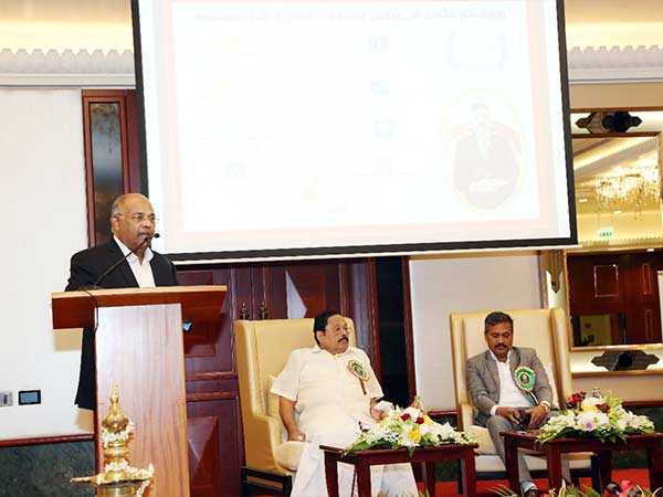 Duraimurugan recalls Anti Hindi agitation in Dubai function 