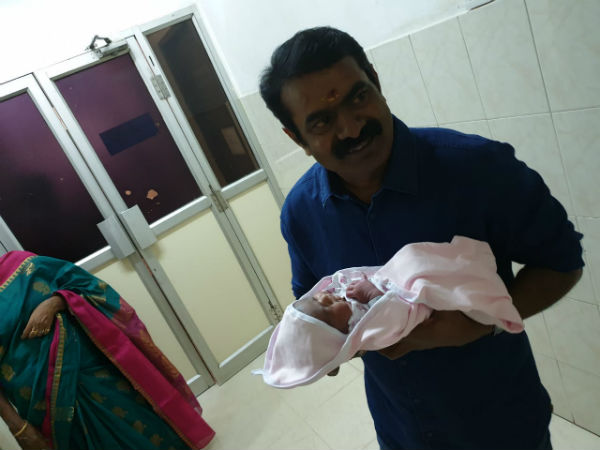 Seeman blessed with male baby Seeman blessed with male baby