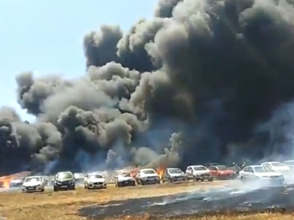 கார்கள் தீப்பிடித்தல் 