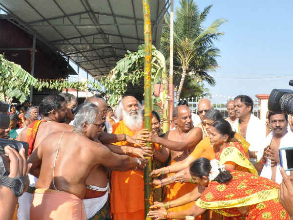 Shodasa Thirukalyana Mahotsavam at Sri Danvantri Arogya Peedam, Walajapet. 