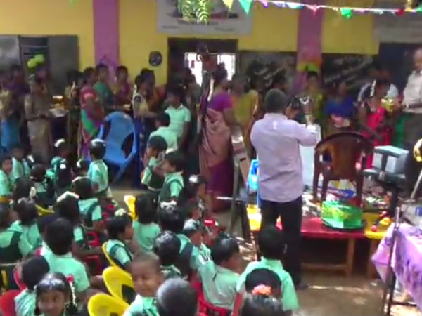 local peoples donation to government school near kanyakumari