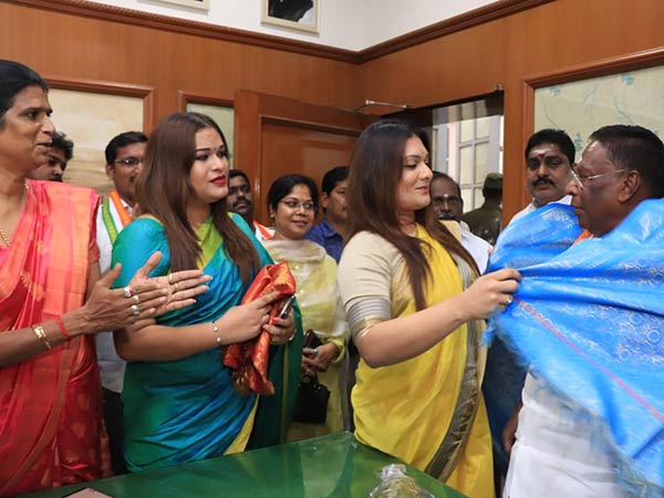 manila congress general secretary apsara reddy meet cm