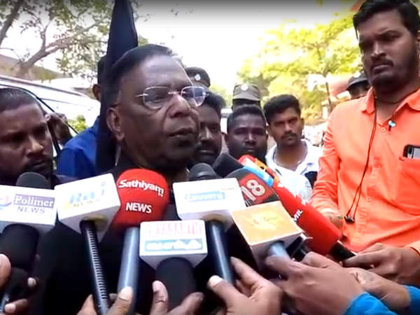 ஆதரவு தெரிவித்தார் 