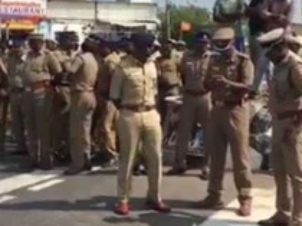 போலீசார் குவிப்பு 