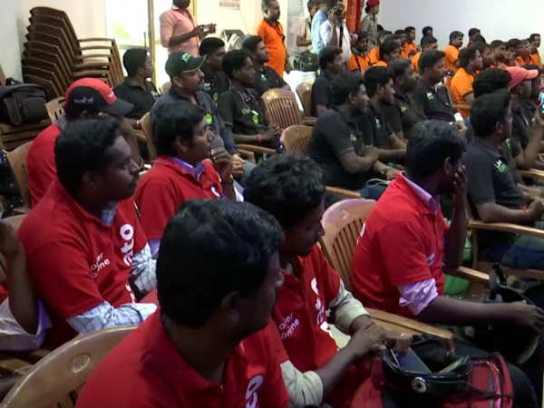 police meeting with swiggy uber and zomato reps