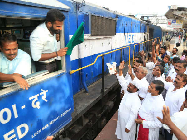 nagercoil velankanni train introduced