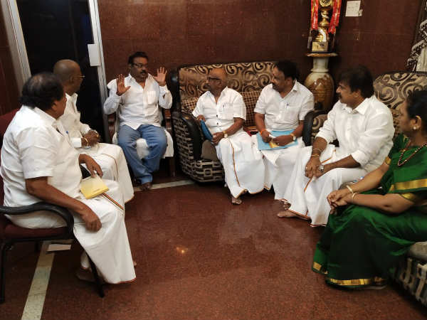 Thirunavukarasar met Vijayakanth- a few questions