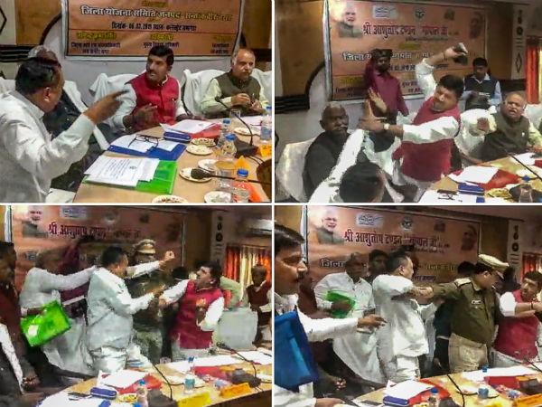 செருப்பால் அடித்தார் 