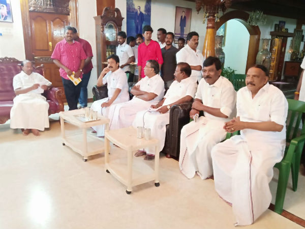 TN Ministers with Dr Ramadoss 