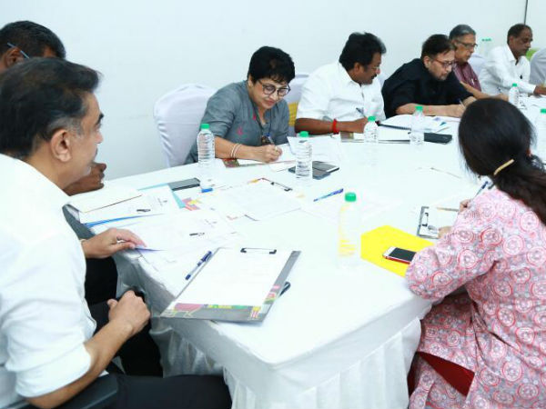 kovai sarala gets prominence in mnms candidates interview