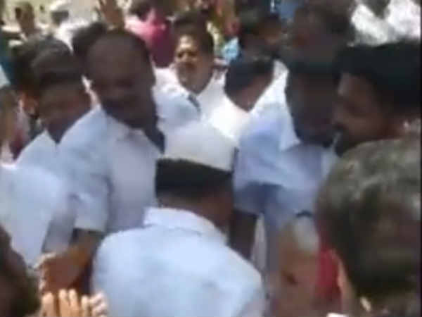 Muslims chase away AIADMK minister and MLA in Madurai 