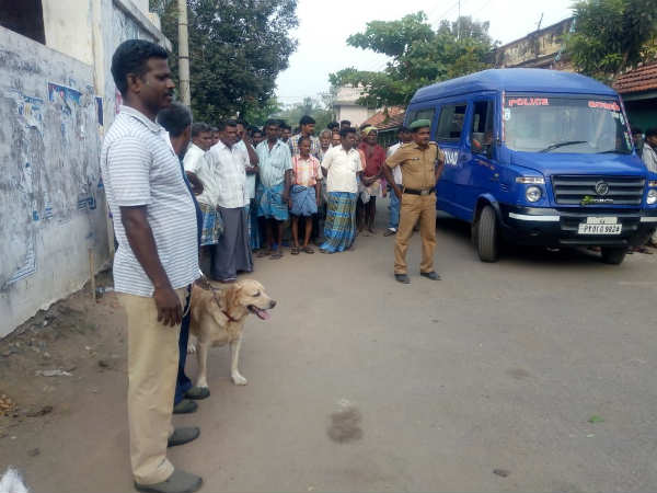 சபாநாயகர் விட்டு அருகே சம்பவம்