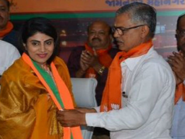 Ravindra Jadejas wife Rivaba joins in BJP