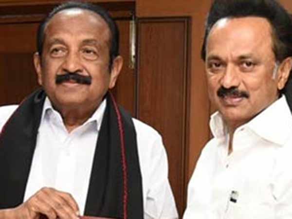 1 லோக்சபா தொகுதி.. 1 ராஜ்ய சபா சீட்.. திமுக - மதிமுக கூட்டணி இறுதி செய்யப்பட்டது! | MDMK may get two seats in DMK alliance: Agreement will get signed today - Tamil Oneindia