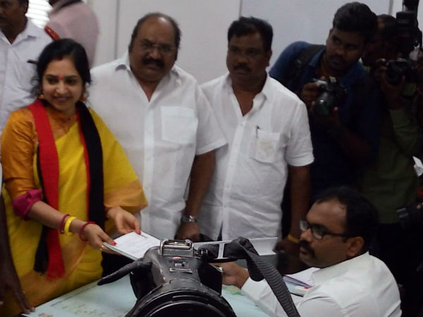 தென் சென்னை வேட்பாளர் 