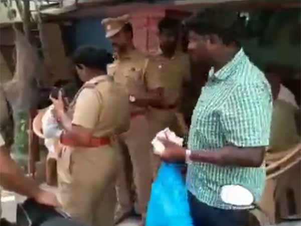 ADMK functionary arrested for bribing voters ADMK functionary arrested for bribing voters