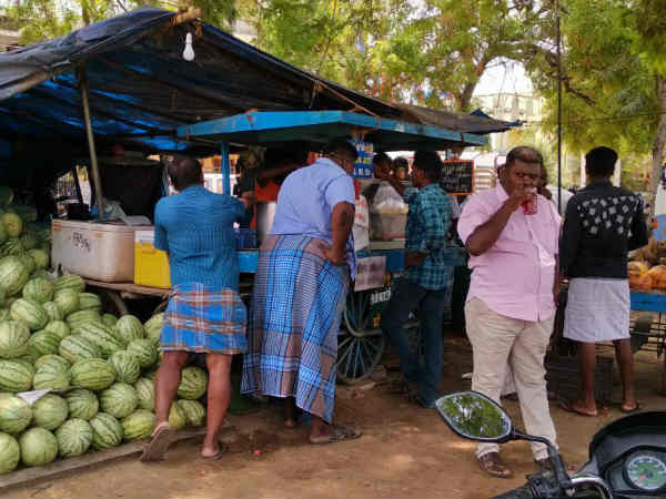 Famous Watermelon Juice Shop in Paramakudi 