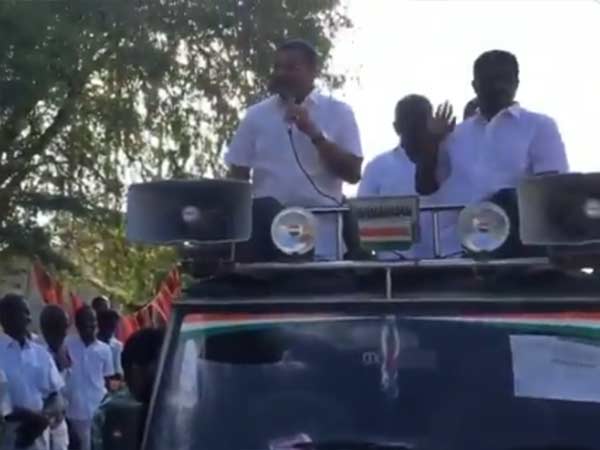 கார்த்தி சிதம்பரம் பிரச்சாரம் 