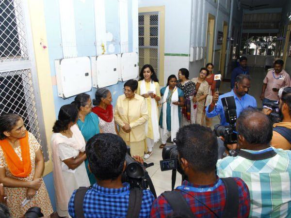 Polling goes in full swing in Puducherry